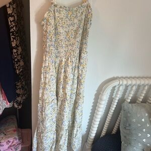 Hollister flower long dress